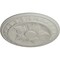 Ekena Millwork Exeter Ceiling Medallion (Fits Canopies up to 3 1/8"), Hnd-Painted Pot of Cream, 17 3/4"OD x 1 1/8"P CM17EXPCF - alternate 2